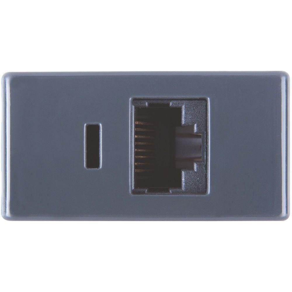 Módulo Para Tomada Para Transmissão De Dados Rj45 Cat. 6 Tramontina Grafite Tramontina