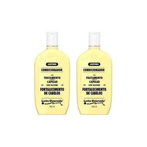 Condicionador Gota Dourada 430Ml Fortalecimento - Kit 2Un
