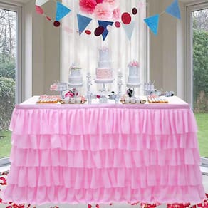 Tabela Tutu Festa de Casamento Tableware Aniversário Festivo Baby Sho