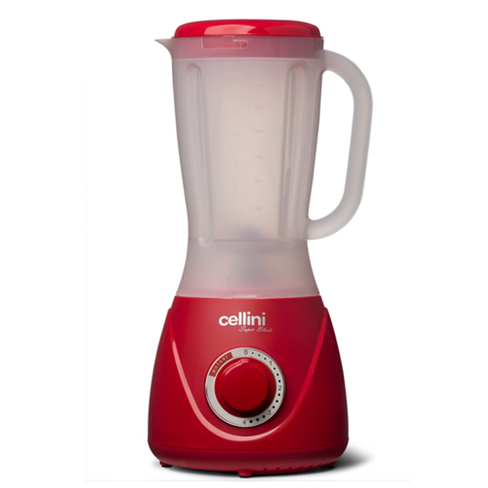 Liquidificador Cellini Super Blade 1000W Vermelho