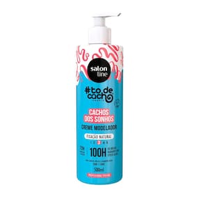 Creme Modelador Salon Line Cachos Dos Sonhos Fixação Natural 500ml