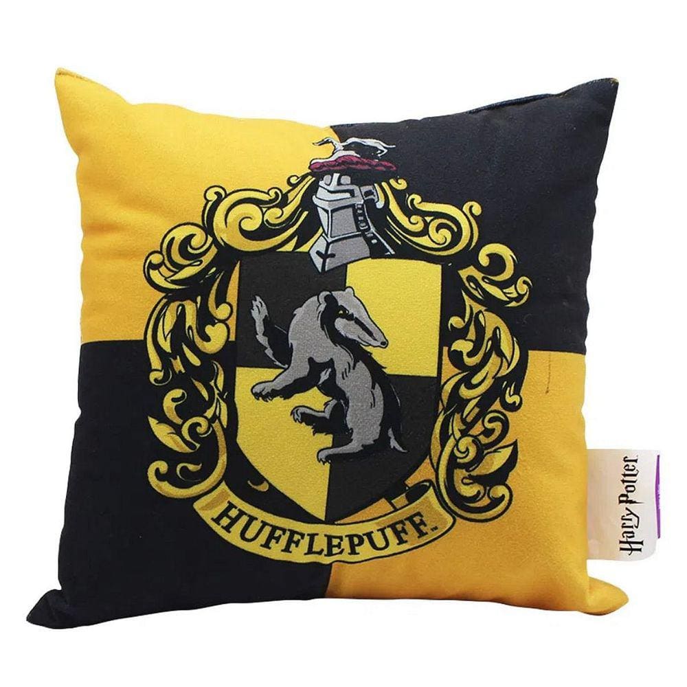 Almofada Lufa-Lufa Hufflepuff Aveludada Oficial Harry Potter