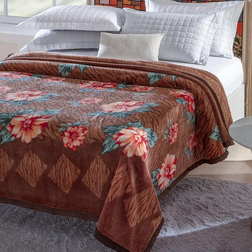 Cobertor Casal Jolitex Macio Dyuri 180X220Cm - Tejo