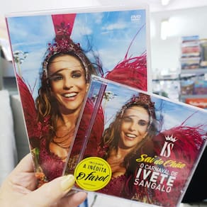 Ivete Sangalo O Carnaval De Ivete - Sai Do Chão Dvd + Cd