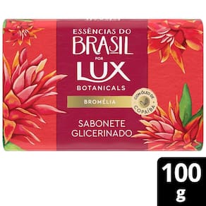 Sabonete em Barra LUX Essências do Brasil Bromélia 100g