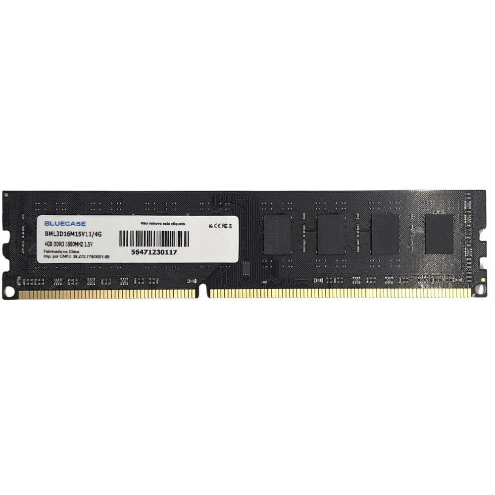 Memoria Ram Desktop 4Gb 1600Mhz Ddr3 Long Dimm 1.5V