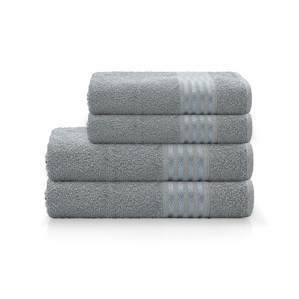 Toalha Rosto Decor Cinza 45x70 8093 Camesa