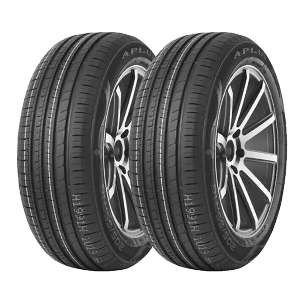 Kit 2 Pneus Aplus Aro 14 165/60R14 A609 75H