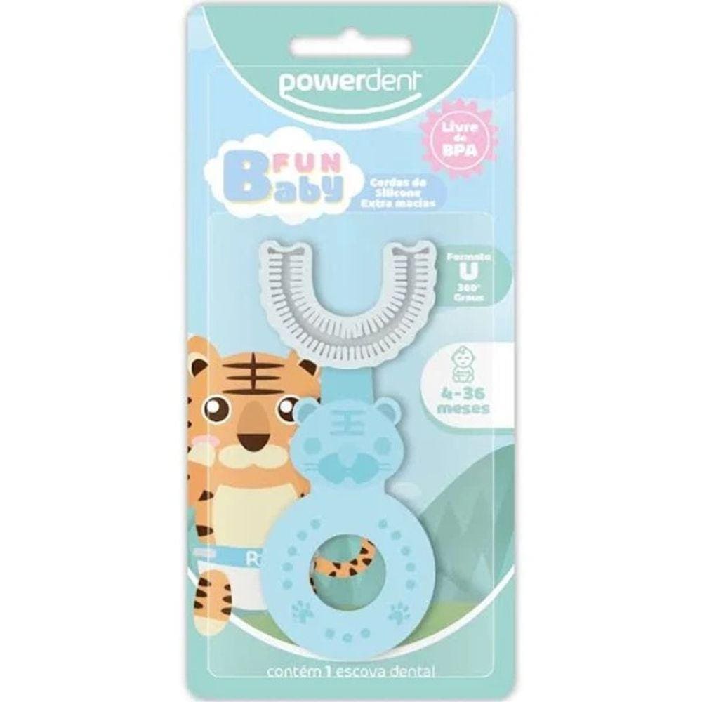 Escova de Dente Infantil FUN BABY 360° Power DENT