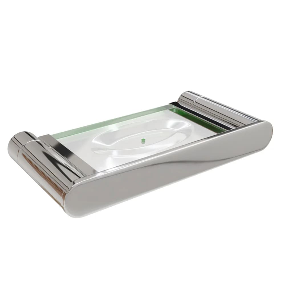 Porta Sabonete Italy Line Solano Inox Polido