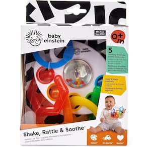 Mordedores E Chocalho Shake, Rattle & Soothe - Baby Einstein