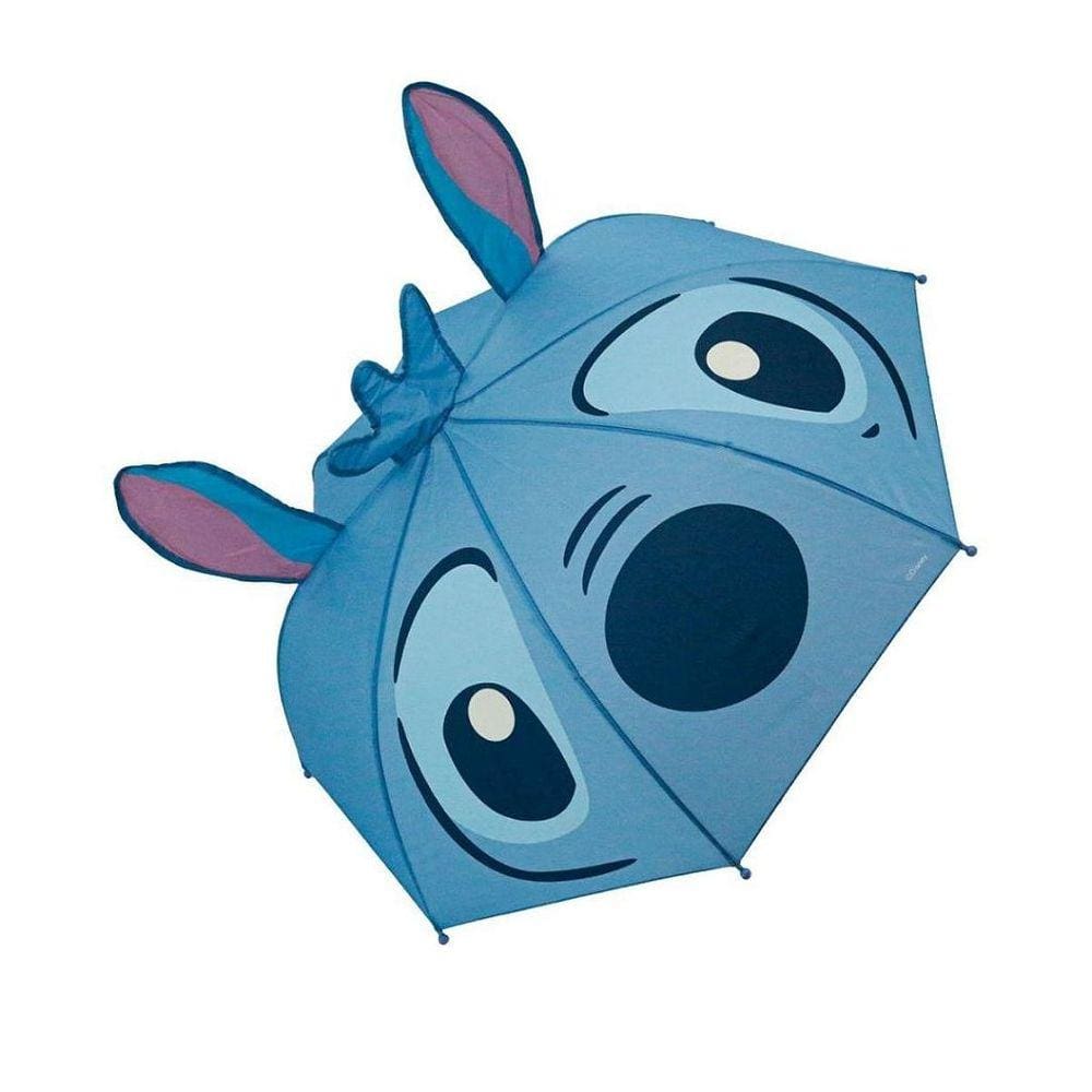 Sombrinha Guarda Chuva Infantil Stitch 3D Disney Premium