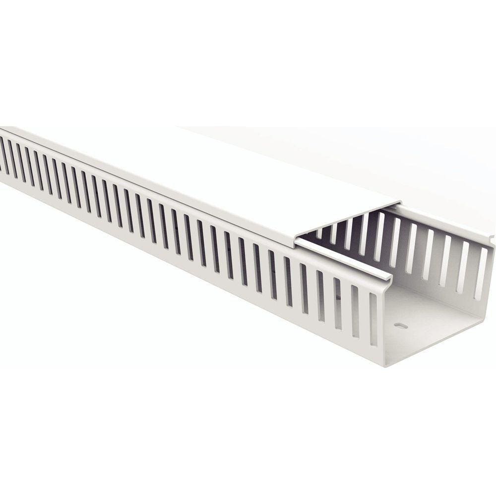 Canaleta Para Painel Tramontina Semiaberta Branca 80x50x2000mm Tramontina