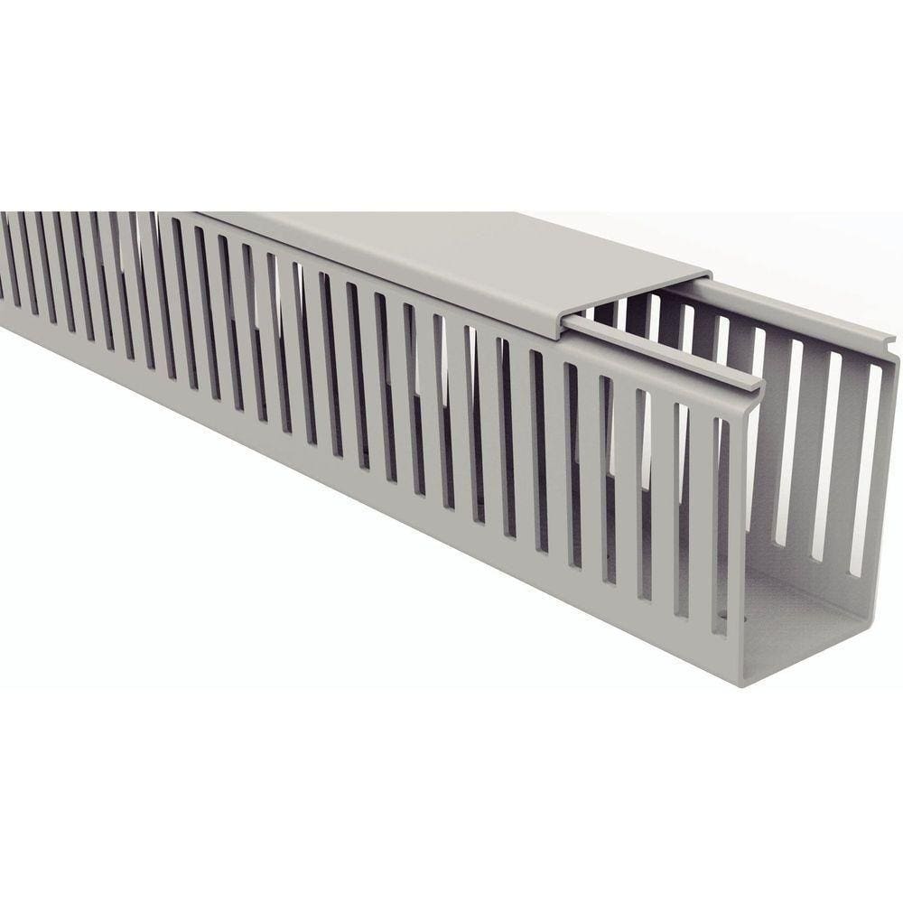 Canaleta Para Painel Tramontina Semiaberta Cinza 50x80x2000mm Tramontina