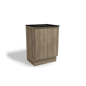 Balcão de Cozinha Maxxi G742 p/ Cooktop 60cm Nogal/Preto - Kappesberg