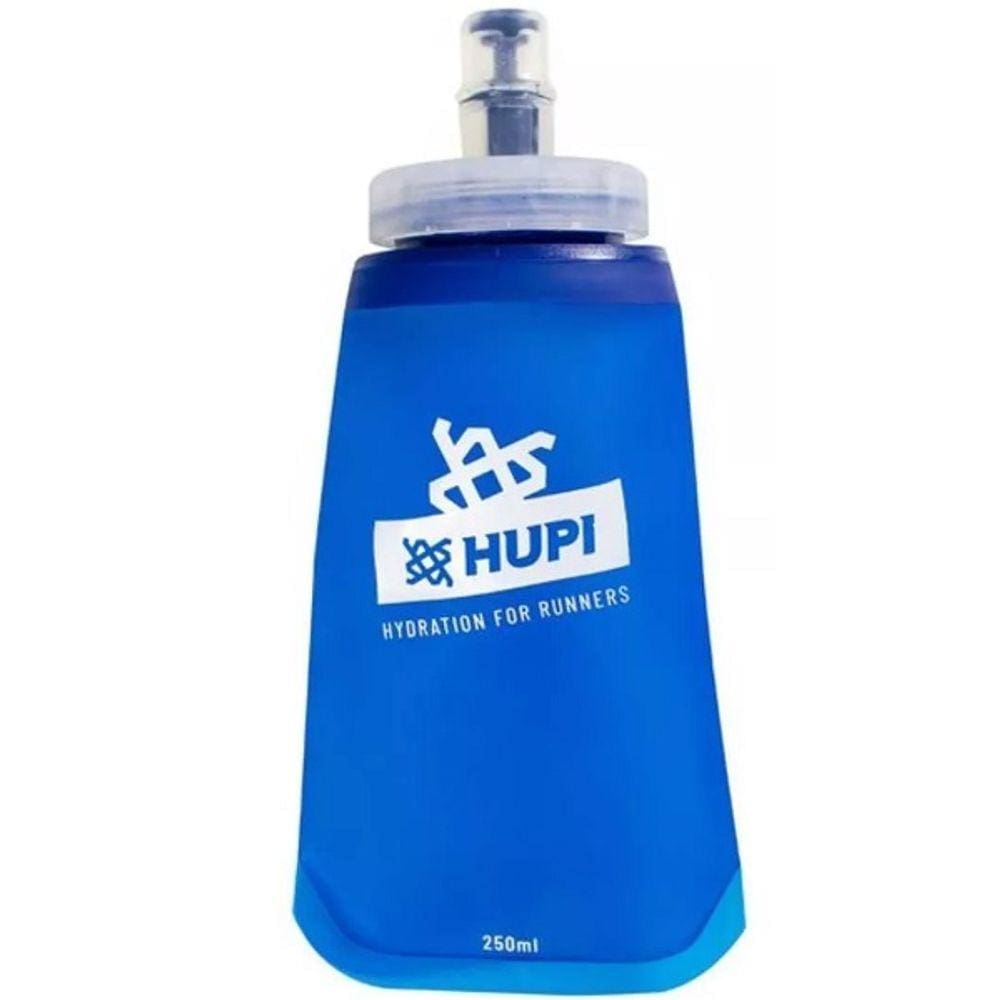 Garrafa Dobravel SOFT FLASH Hupi 250ML Azul