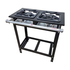Fogão Industrial Diamond 2 bocas 1QS e 1QD Baixa Pressão Cefaz