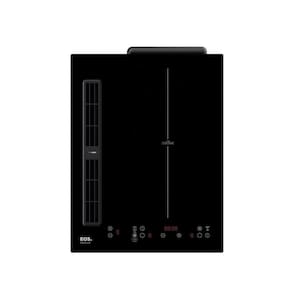 Cooktop de Indução 2 Bocas EOS Premium com Coifa Embutida e Ions de Plasma EPCI02EC 220V