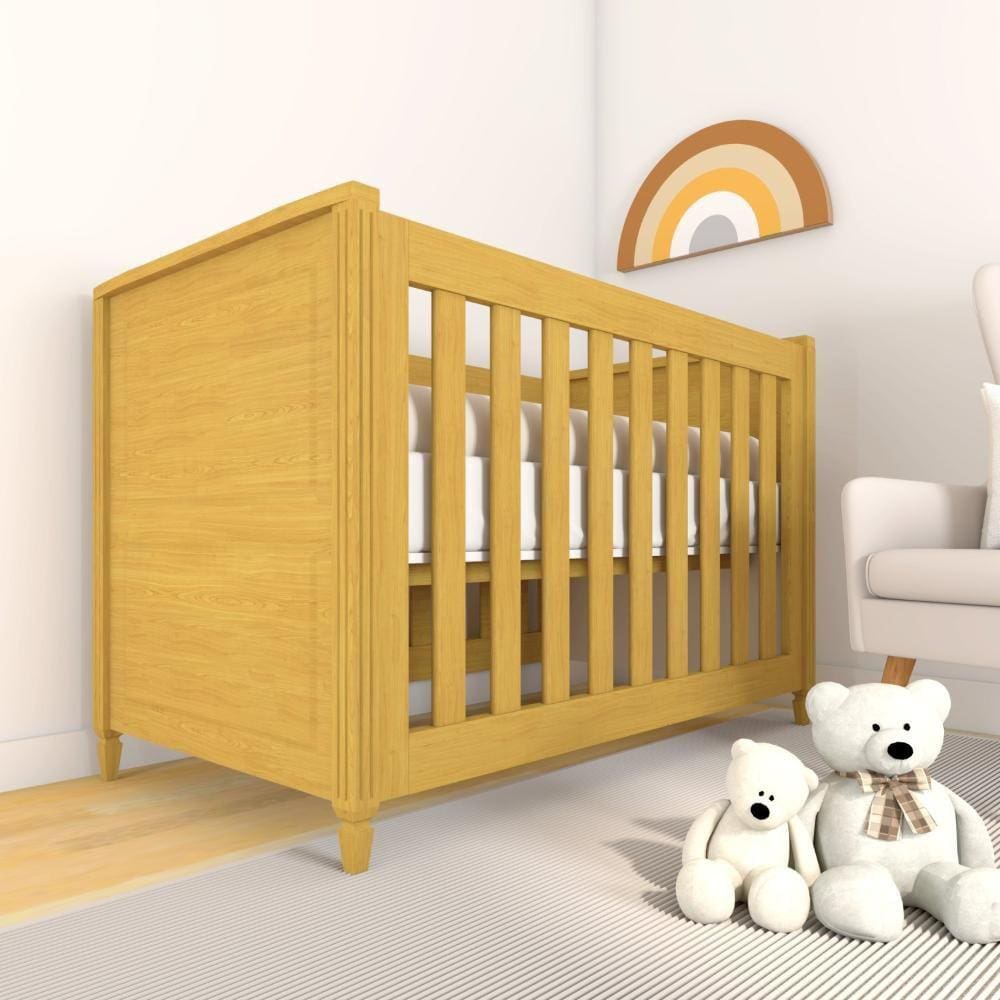 Berço Tudor Timber Marrom