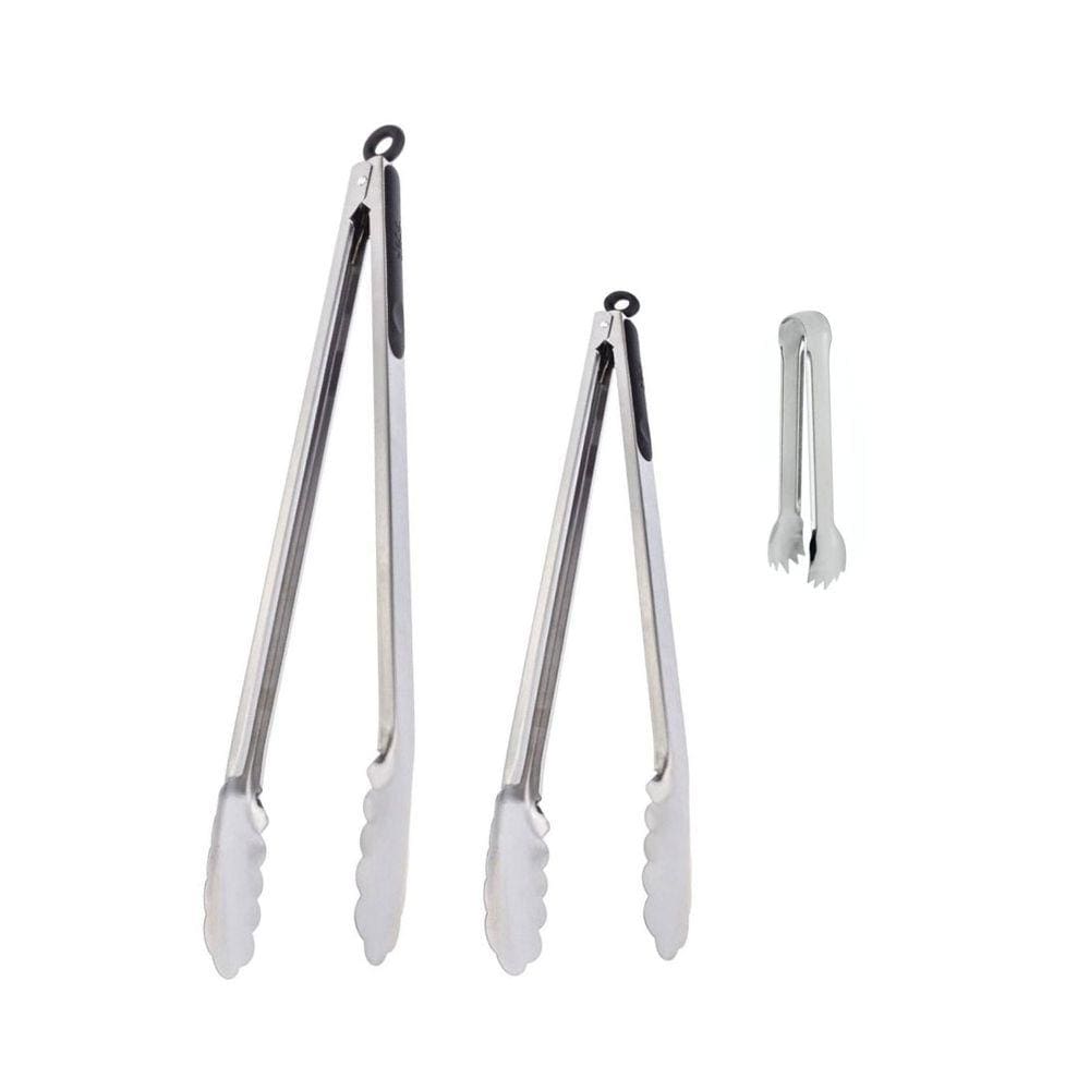 Pegador de Alimentos Inox Cozinha Profissional 40 30 e 12cm