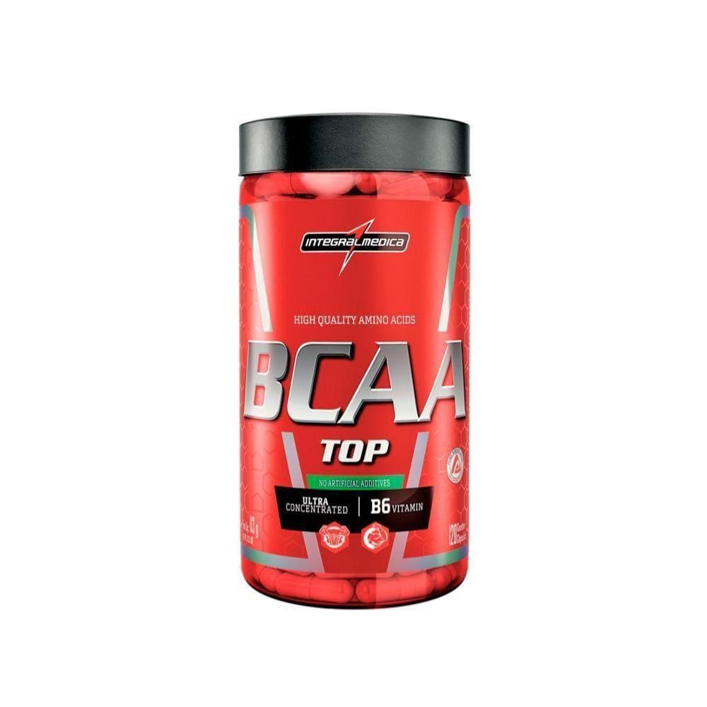 Bcaa Top 120 Caps Sem Sabor
