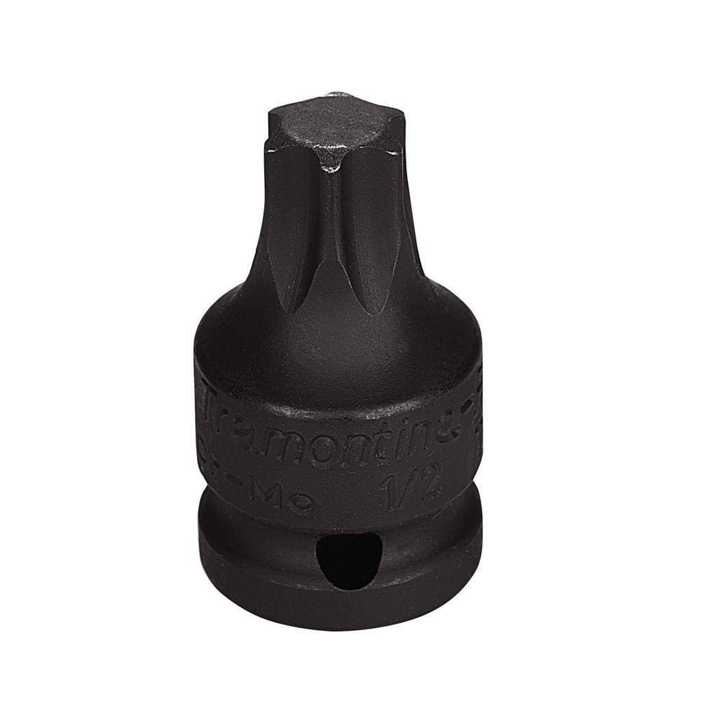 Soquete Impacto Ponta Trafix Aço Cromo Molibdênio T60 - Encaixe 1/2pol Tramontina Pro Tramontina