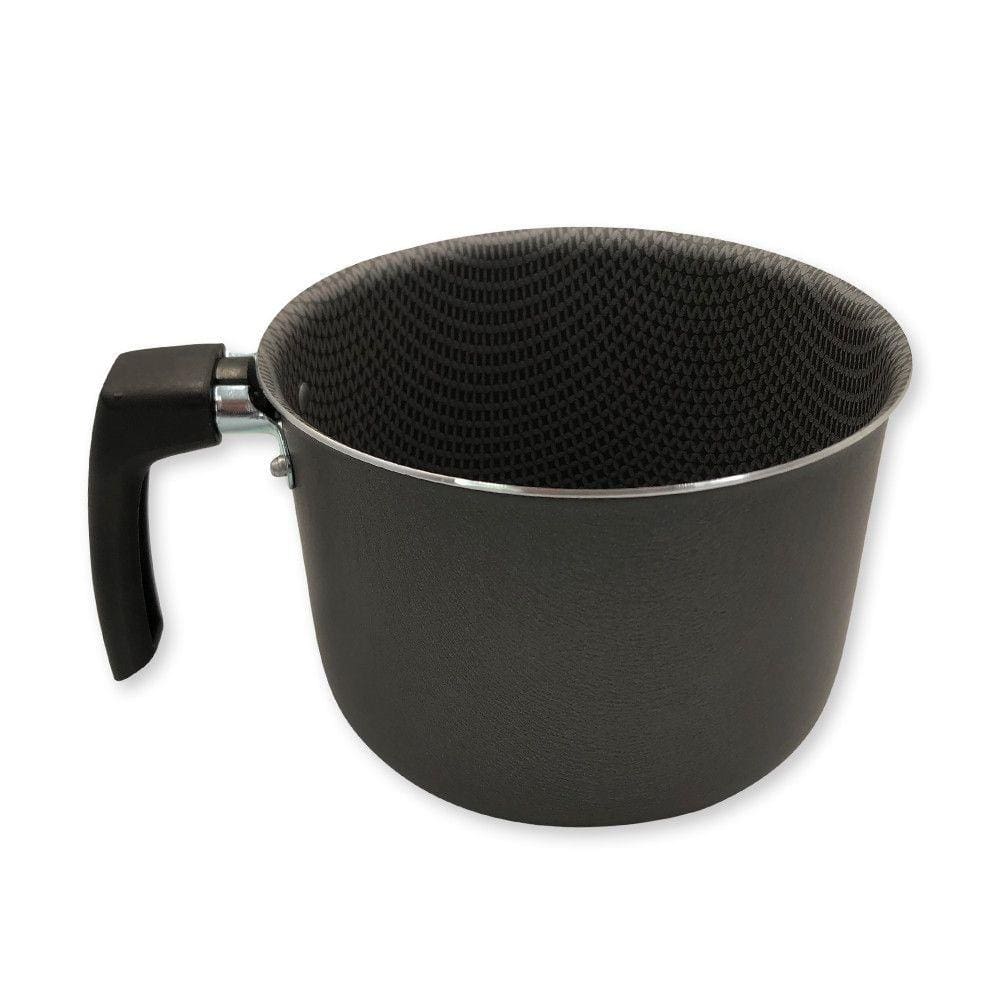 Caneca Panela Fervedor Leiteira Enjoy 14cm - Cinza