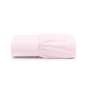 Lençol De Baixo Solteiro Avulso Com Elástico Primor Percal 400 Fios - Rosa