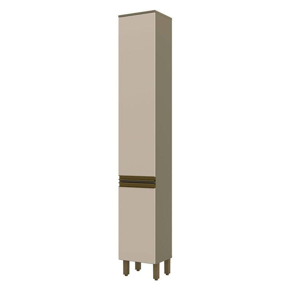Armário Paneleiro Évelin 2 Portas Duna Cristal - Henn
