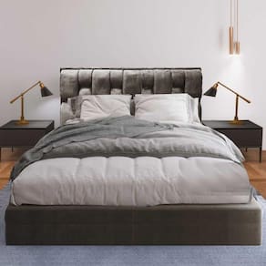 Cabeceira Cherie Suede 160 Marrom