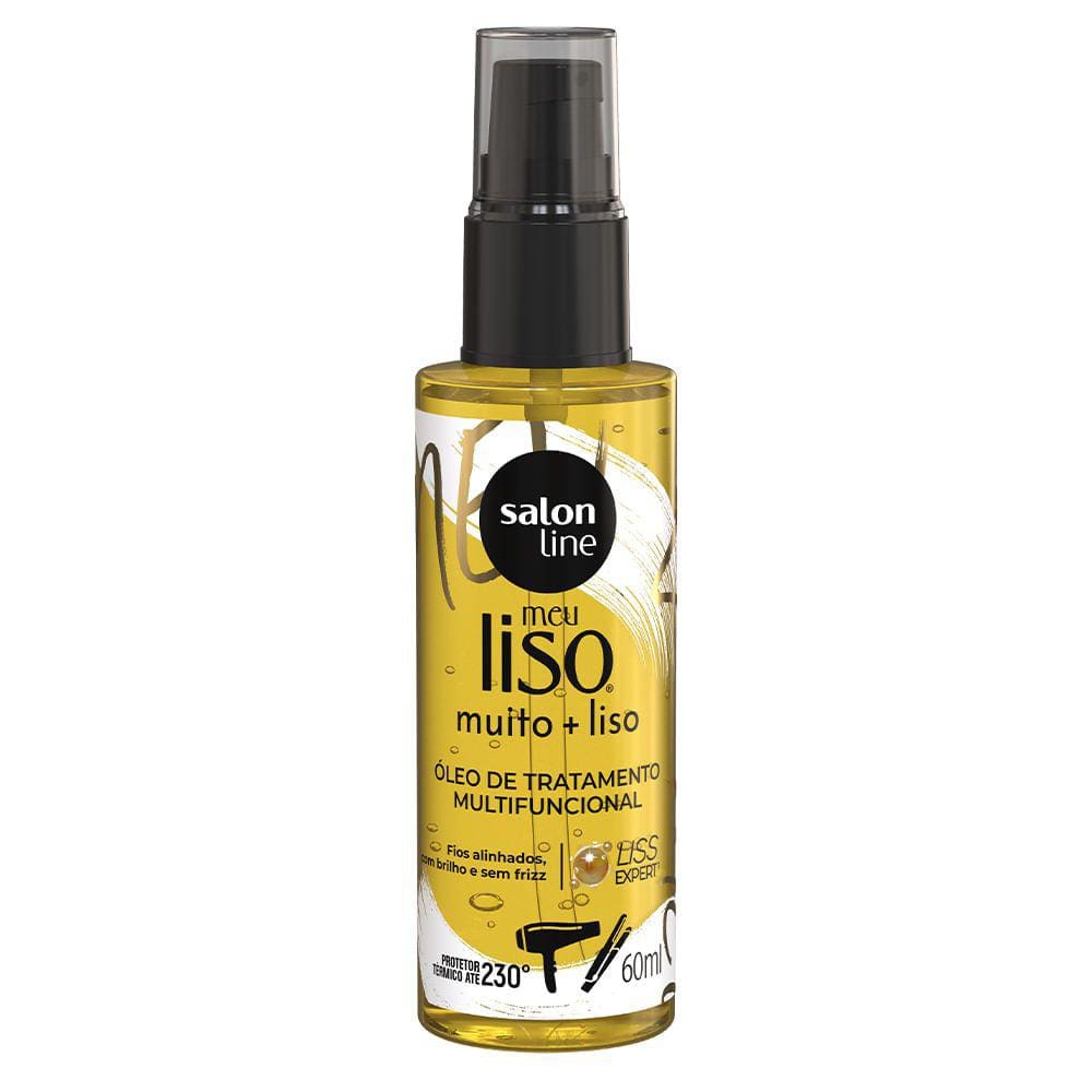 Óleo Multifuncional Salon Line Meu Liso Muito Mais Liso 60ml