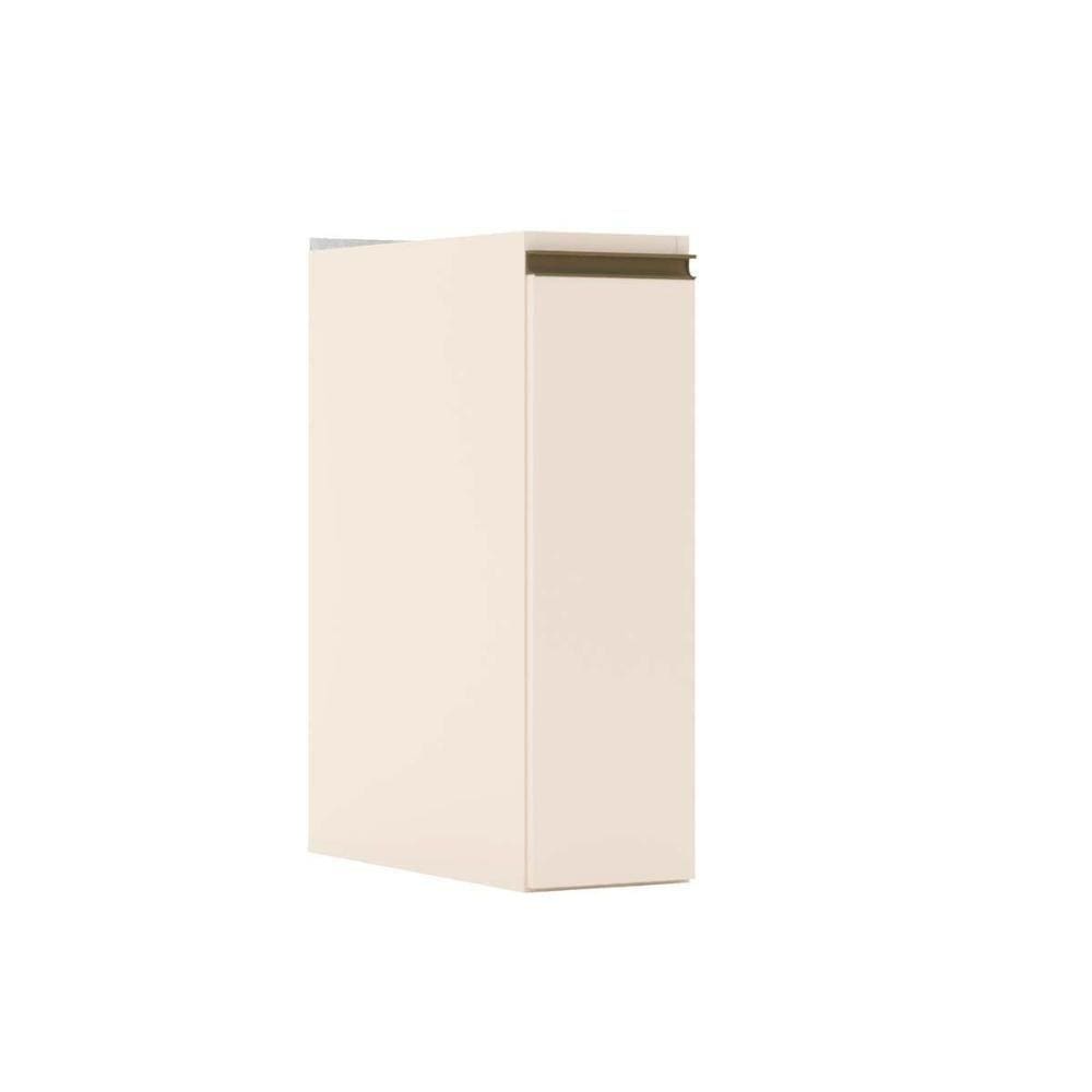 Gabinete De Cozinha Modulado Balcão Connect Porta Tempero S-tampo 20x51x67cm Off White - Henn