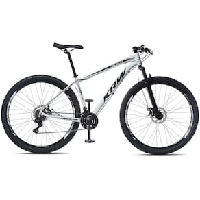 Bicicleta aro 29 Alumínio KRW Shimano 24 Velocidades Marchas Freio a Disco Suspensão dianteira K11