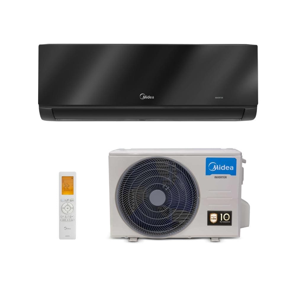 Ar Condicionado Split Inverter Hi Wall Springer Midea Xtreme Save Connect Black Edition 12000 BTUs Quente/Frio 42MGVQI12M5 - 220V