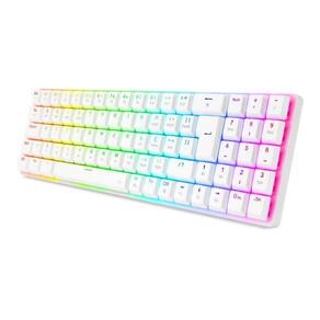 Teclado Mecânico Gamer K626 Branco Switch Marrom Redragon
