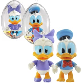 Brinquedo Ovo de Páscoa Donald e Margarida Turma do Mickey