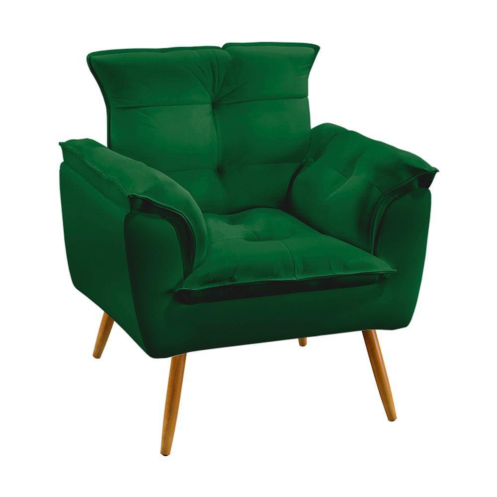 Poltrona Beta / Suede Verde