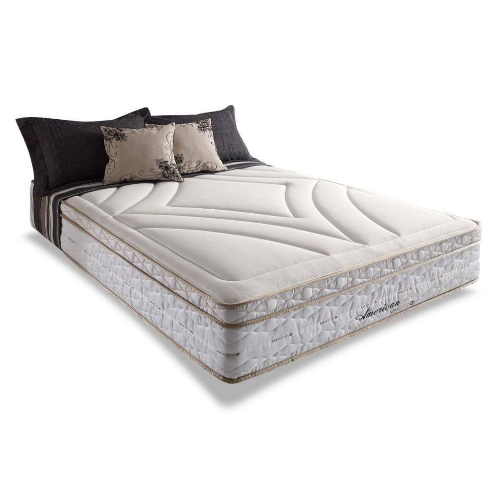 Colchão Queen Molas Maxspring American Pillow Top (158x198x33) Herval