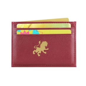 Carteira Slim Porta Carões - Grifinória - Harry Potter