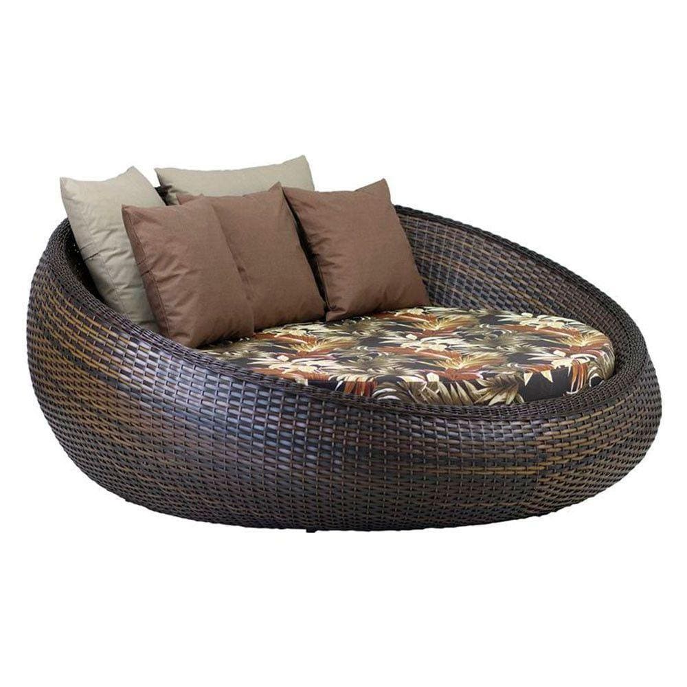 Sofá Chaise Lisboa Alumínio Piscina E Jardim Tabaco