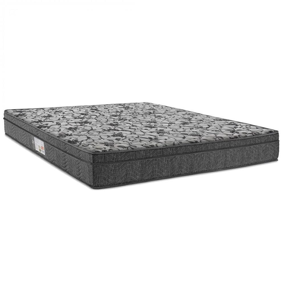 Colchão Super_Super King Ortobom Molas Nanolastic Physical 23X 203X 193 cm Cinza/Branco