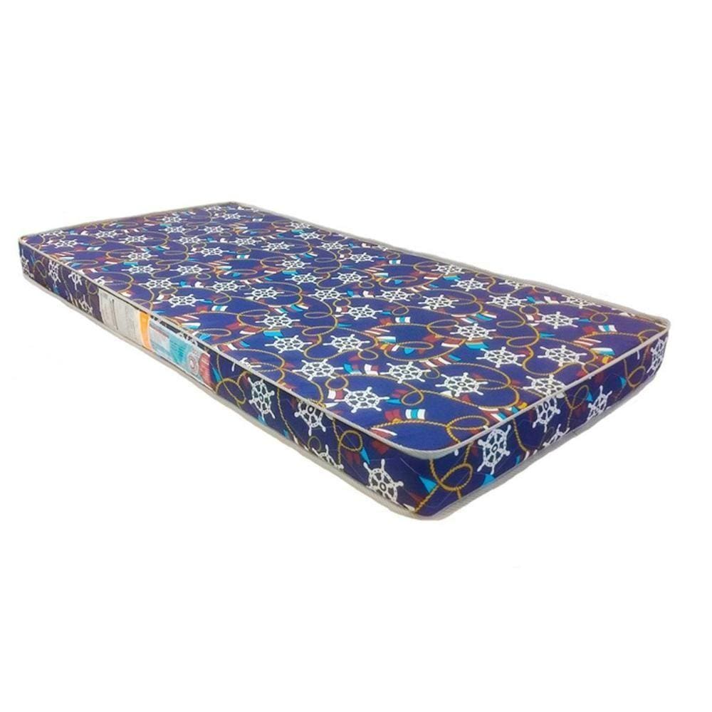 Colchão Solteiro Espuma D20 Luck Pró Saúde (78x188x12) - Luckspuma