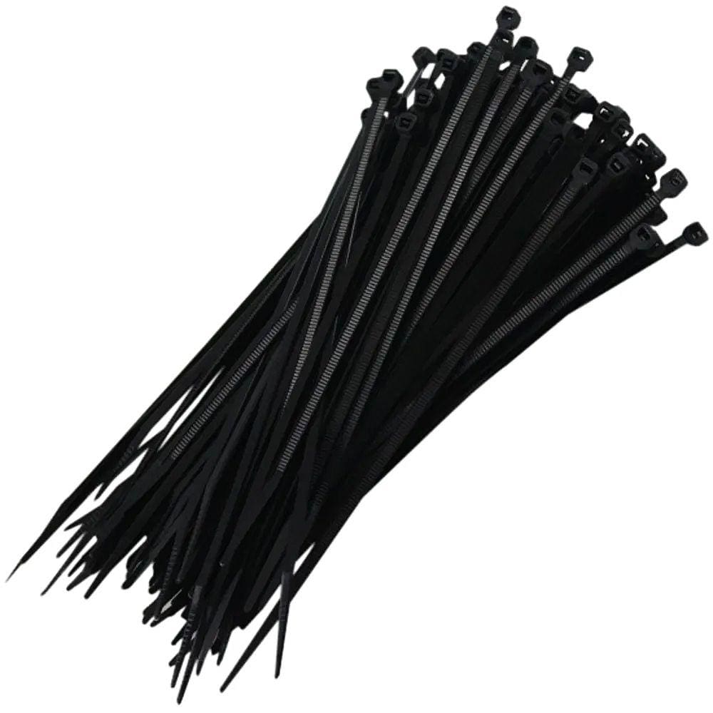 Kit 100 Abraçadeira Nylon Enforca Gato Preta 500x4,8mm - Starfer