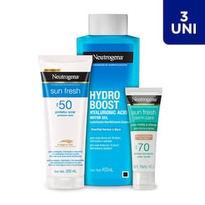Kit Proteção Solar e Hidratação Corporal para Pele Oleosa Morena