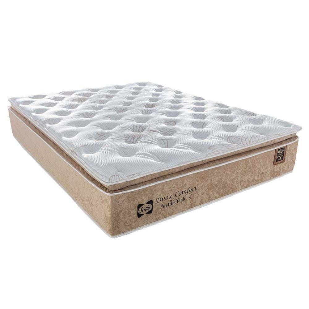 Colchão Queen Molas Lfk Doux Confort Pillow Top (158x198x36) - Sealy