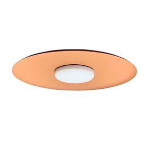 Plafon Teto Terracota Redondo Moderno Led 3000K 12W Bivolt