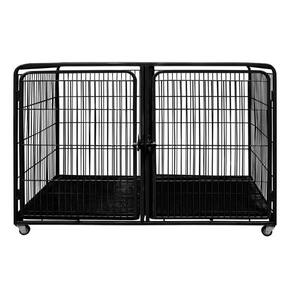 Canil Pet Mix Modular Duplo Inferior - Preto - 10.911.02 - Açomix