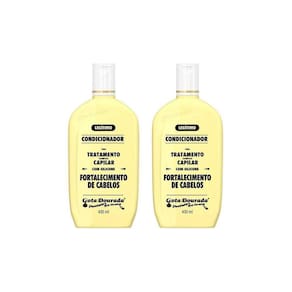 Condicionador Gota Dourada 430Ml Fortalecimento - Kit 2Un