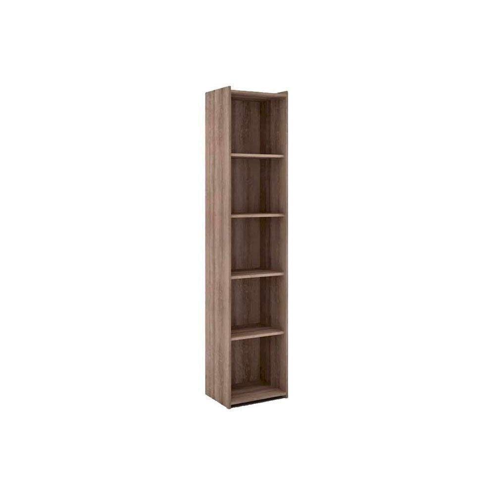 Estante De Escritório Esm206 C/ 4 Prateleiras Rustico - Movelbento