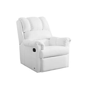Poltrona Reclinável P- Sala Vermont Classic Zero Wall Giro E Balanço Courano Branco - Probel